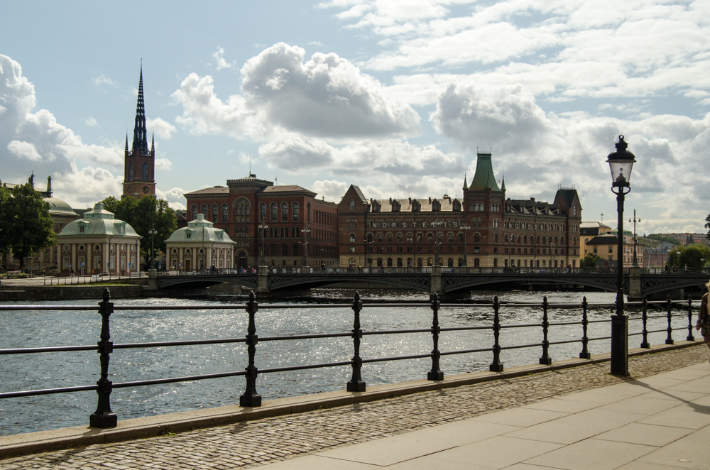 Stockholm: Pohled na Gamlastan