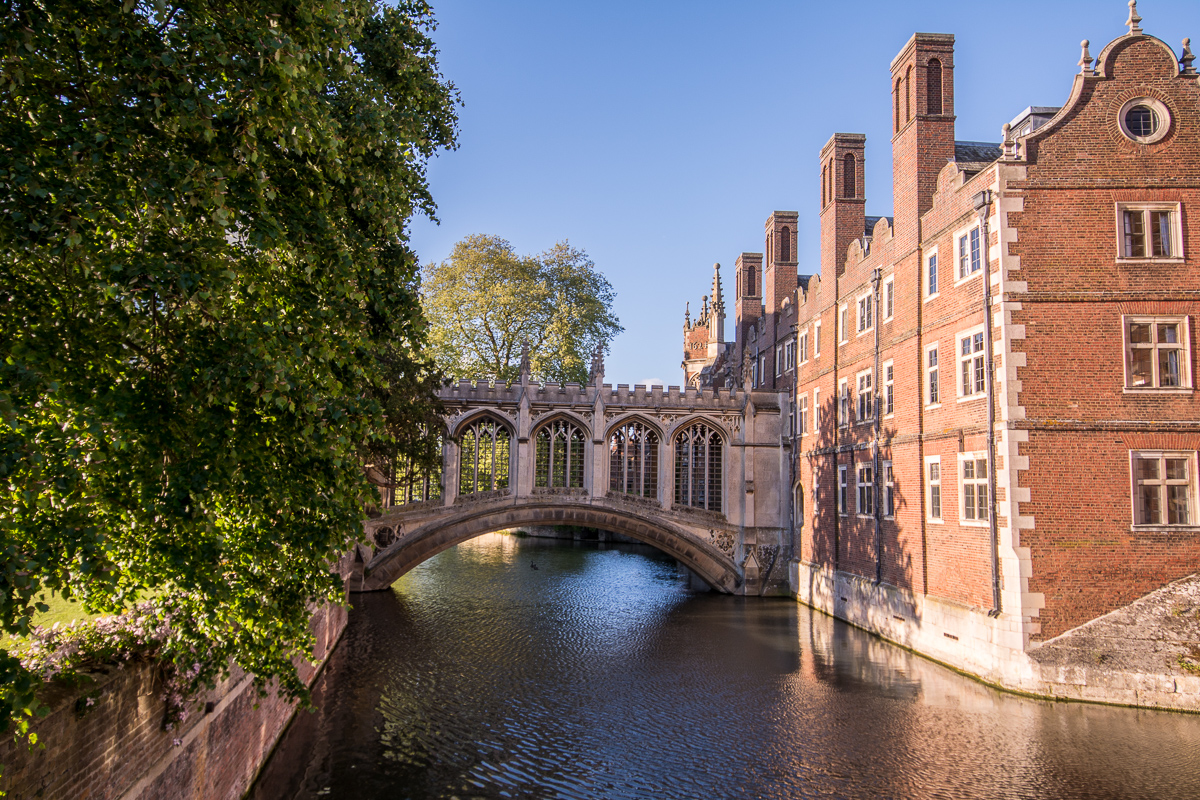 Cambridge – tip na dvouhodinovou fotografickou procházku