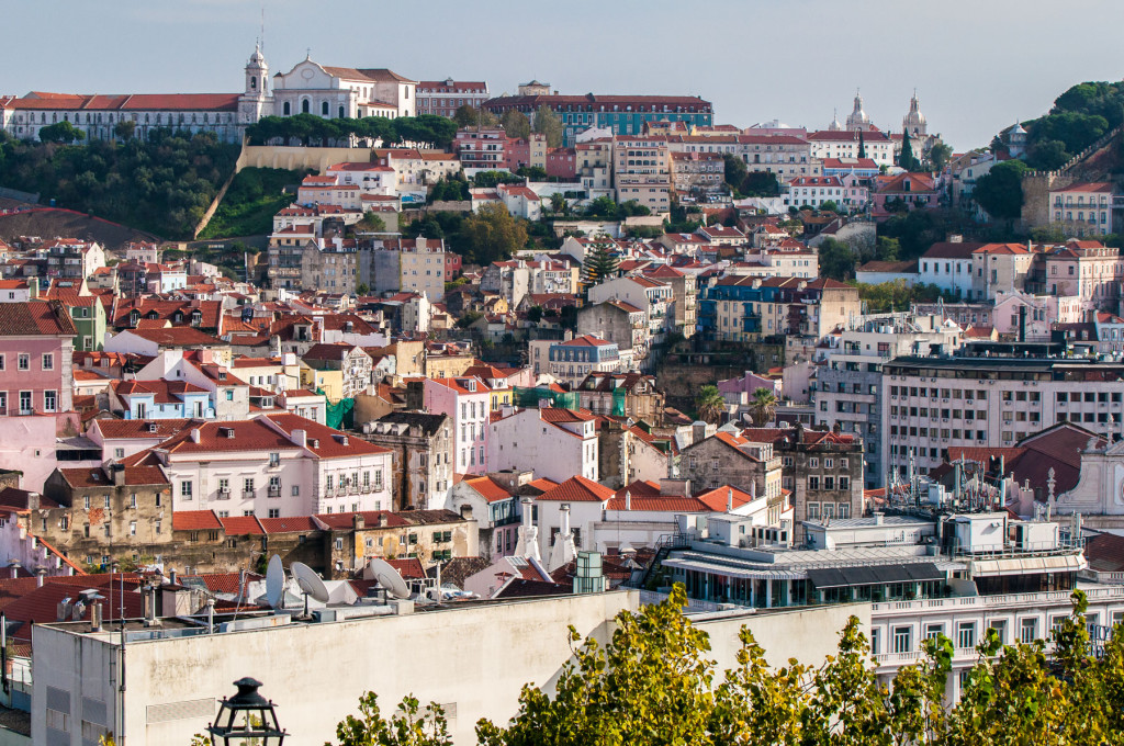 Lisabon, Lisbon, Portugal, Portugalsko, město, architektura