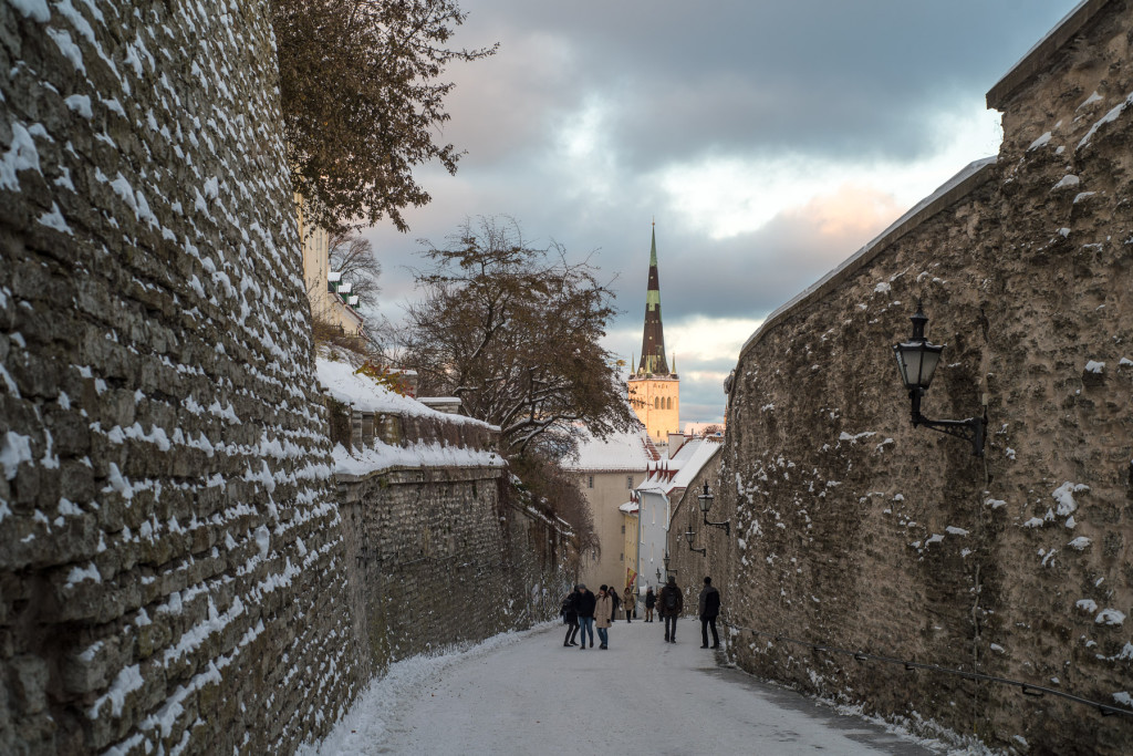 zima v Tallinnu