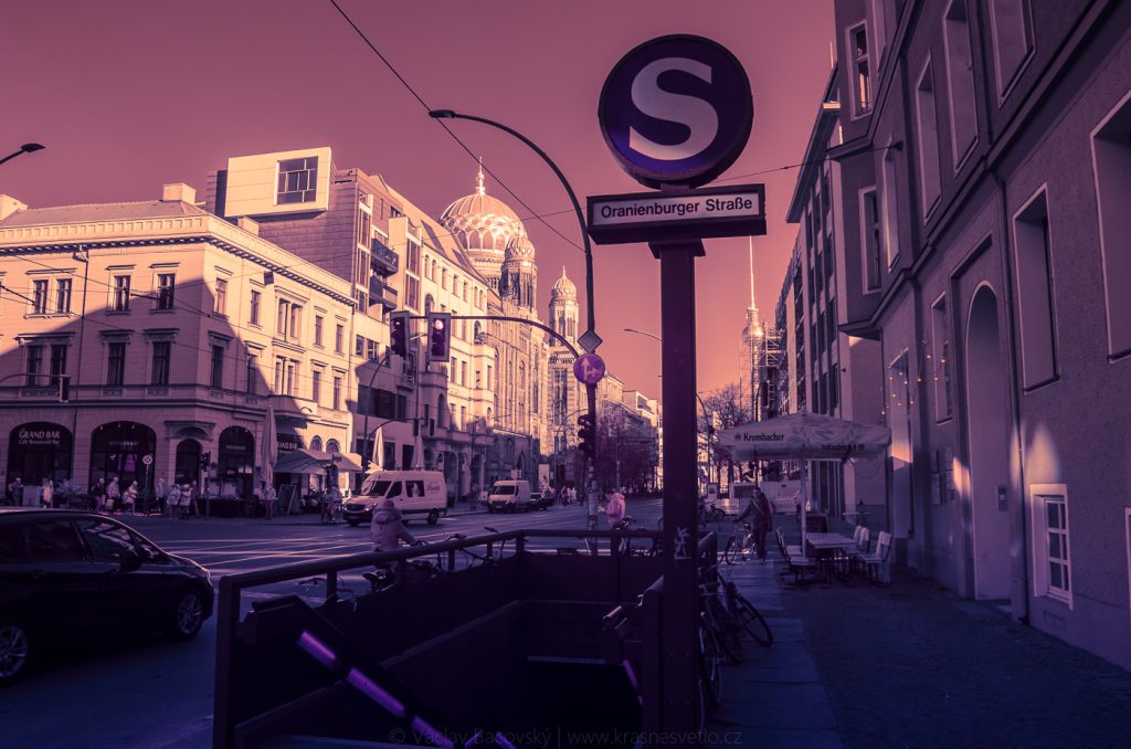 Fotografie Berlína v infračerveném spektru