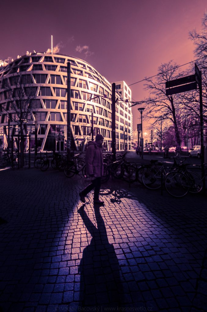 Fotografie Berlína v infračerveném spektru